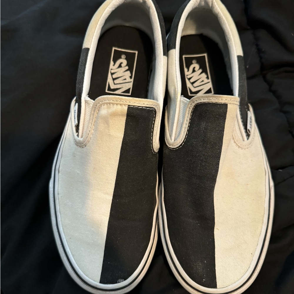 Black & white vans